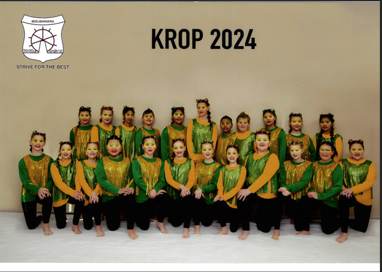 group of performers in costume